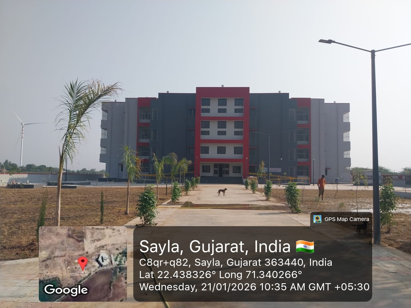 Construction of KGBV Banaskantha
